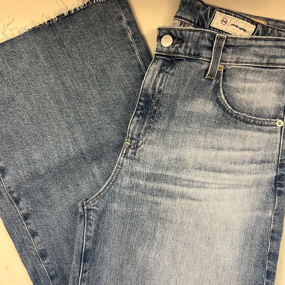 AG crop denim jeans  size 28